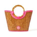 Custom Lilly Pulitzer Mini Grotto Cane Tote - Aura Pink