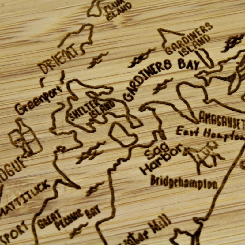 Custom Long Island Puzzle Coaster Set - 3