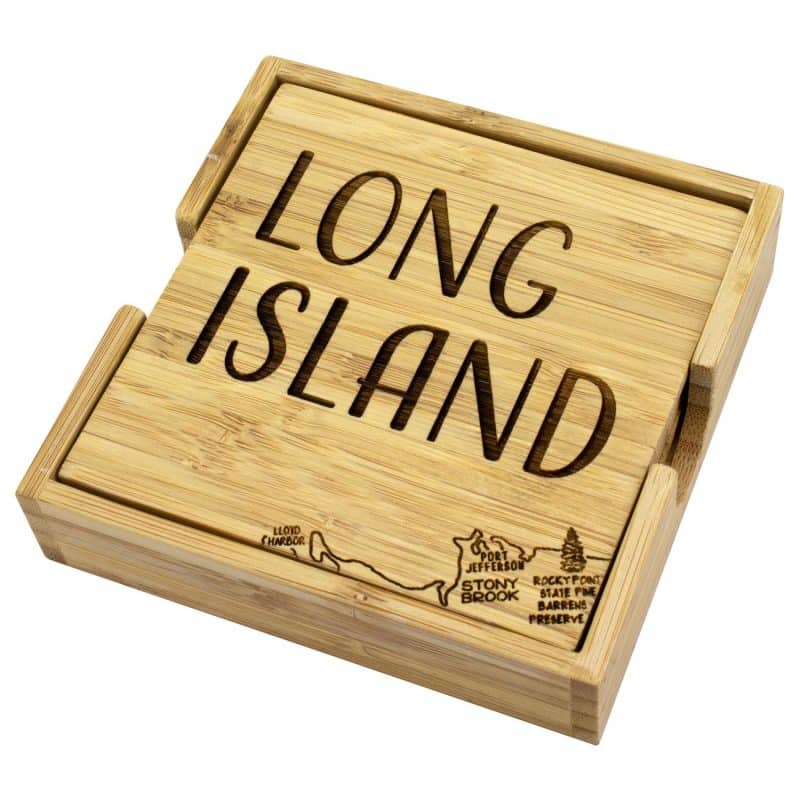 Custom Long Island Puzzle Coaster Set - 5