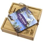 Custom Long Island Puzzle Coaster Set - 6