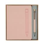 Custom Manhattan II Gift Set w/ Magnetic Journal & Recycled Pen - 7