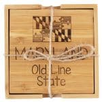 Custom Maryland Puzzle Coaster Set - 2