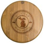 Custom Michigan State Stamp Salt Box - 1