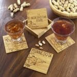 Custom Minnesota Puzzle Coaster Set - 1