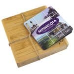 Custom Minnesota Puzzle Coaster Set - 5