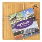 Custom Mississippi Puzzle Coaster Set - 2