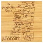 Custom Mississippi Puzzle Coaster Set - 3