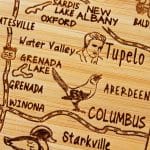 Custom Mississippi Puzzle Coaster Set - 4