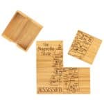 Custom Mississippi Puzzle Coaster Set - 5