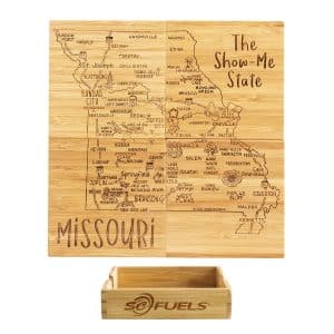 Custom Missouri Puzzle Coaster Set