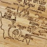 Custom Montana Puzzle Coaster Set - 3