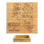 Custom Nevada Puzzle Coaster Set