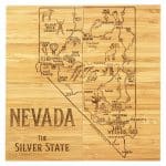 Custom Nevada Puzzle Coaster Set - 2