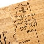 Custom New Hampshire Puzzle Coaster Set - 3