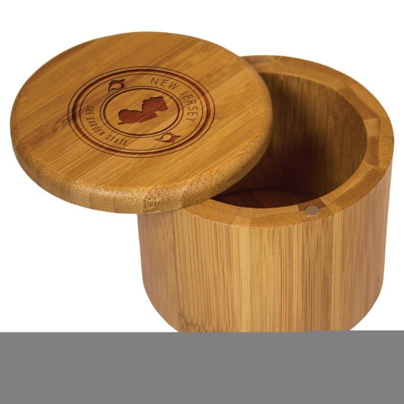 Custom New Jersey State Stamp Salt Box