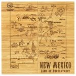 Custom New Mexico Puzzle Coaster Set - 1