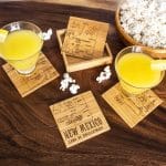 Custom New Mexico Puzzle Coaster Set - 2