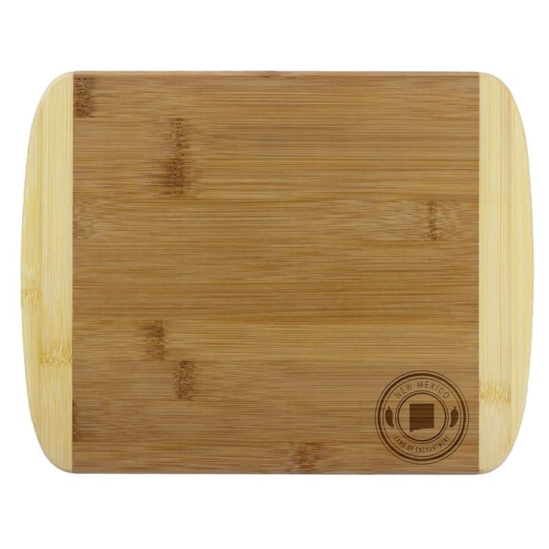 Custom New Mexico State Stamp 2-Tone 11" Cutting Board