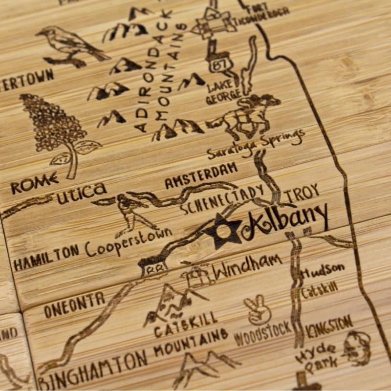 Custom New York Puzzle Coaster Set - 3