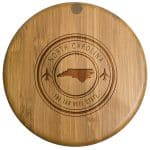 Custom North Carolina State Stamp Salt Box - 1