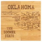 Custom Oklahoma Puzzle Coaster Set - 2