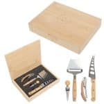 Custom Perfect Pairing Wine & Cheese Knife Set - 2