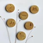 Custom Round Magnetic Bottle Opener (Clearwater)