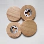 Custom Round Magnetic Bottle Opener (Clearwater) - 4