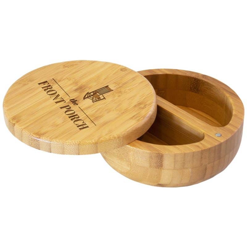 Custom Round Salt Keeper Duet Box
