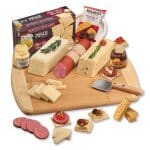 Custom Shelf-Stable Wisconsin Variety Package w/Cutting Board - 1