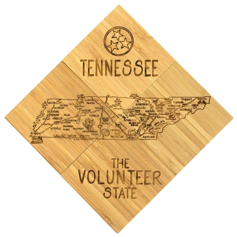 Custom Tennessee Puzzle Coaster Set - 1