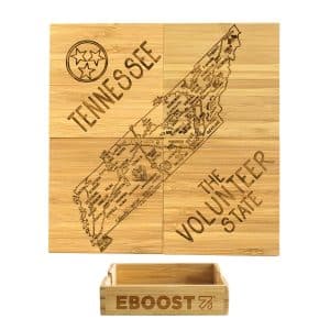 Custom Tennessee Puzzle Coaster Set
