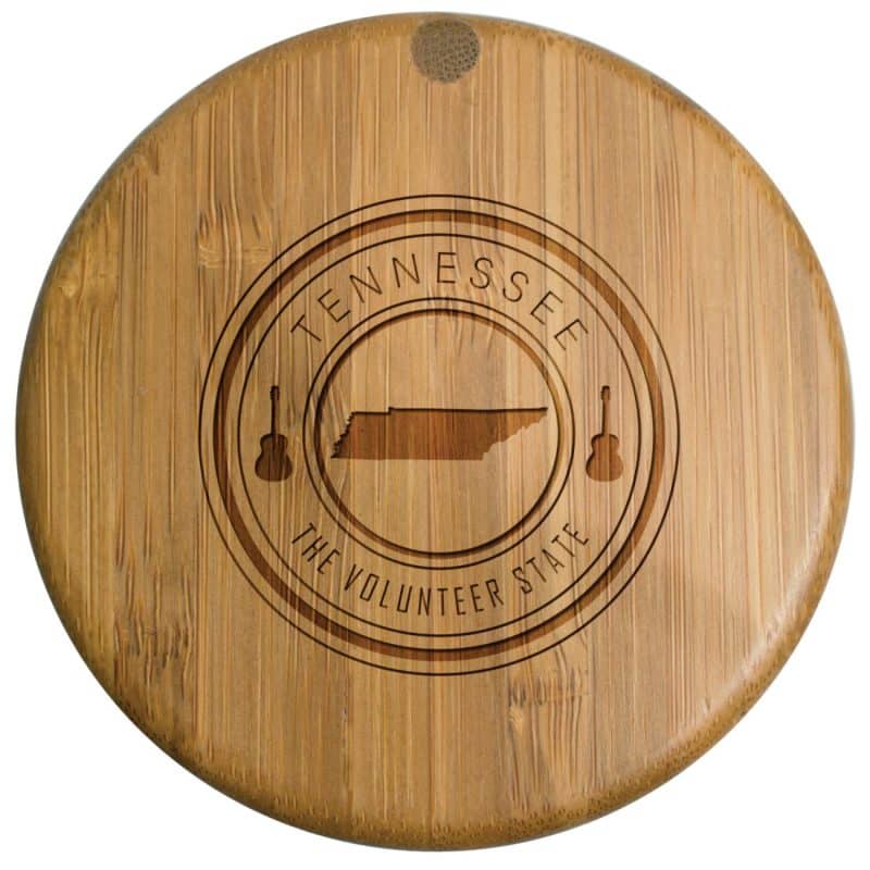 Custom Tennessee State Stamp Salt Box - 1
