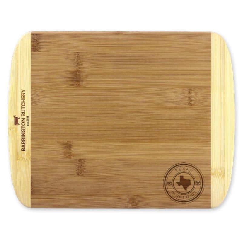 Custom Texas State Stamp 2-Tone 11" Cutting Board