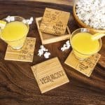 Custom Vermont Puzzle Coaster Set - 2