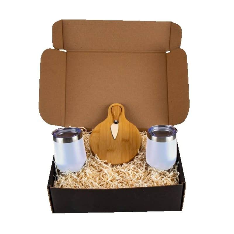 Custom Wine and Cheese Gift Set - 1