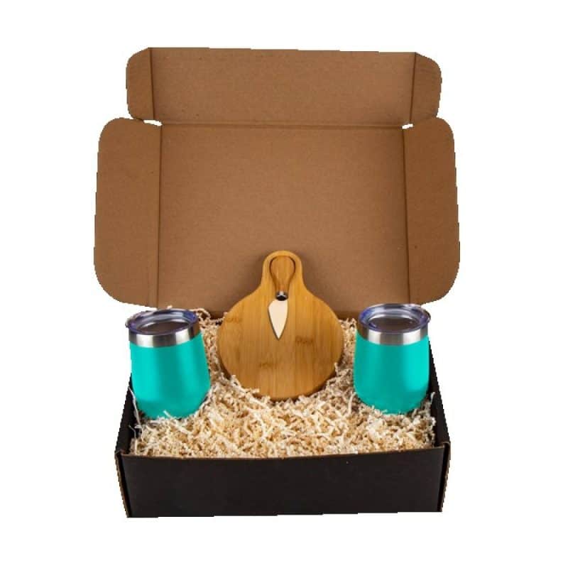 Custom Wine and Cheese Gift Set - 2