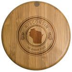 Custom Wisconsin State Stamp Salt Box - 1