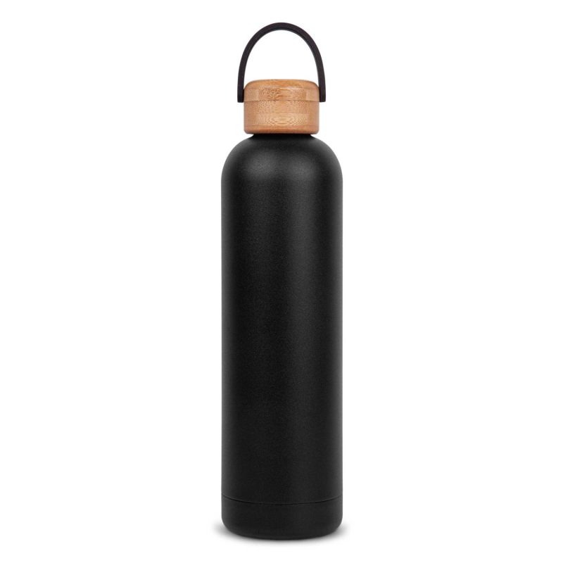 Custom 25 Oz. Allegra Bottle w/Bamboo Lid - 1