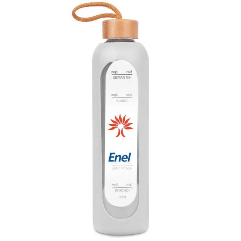 Custom 36 Oz. Arlo Glass Water Bottle - 4