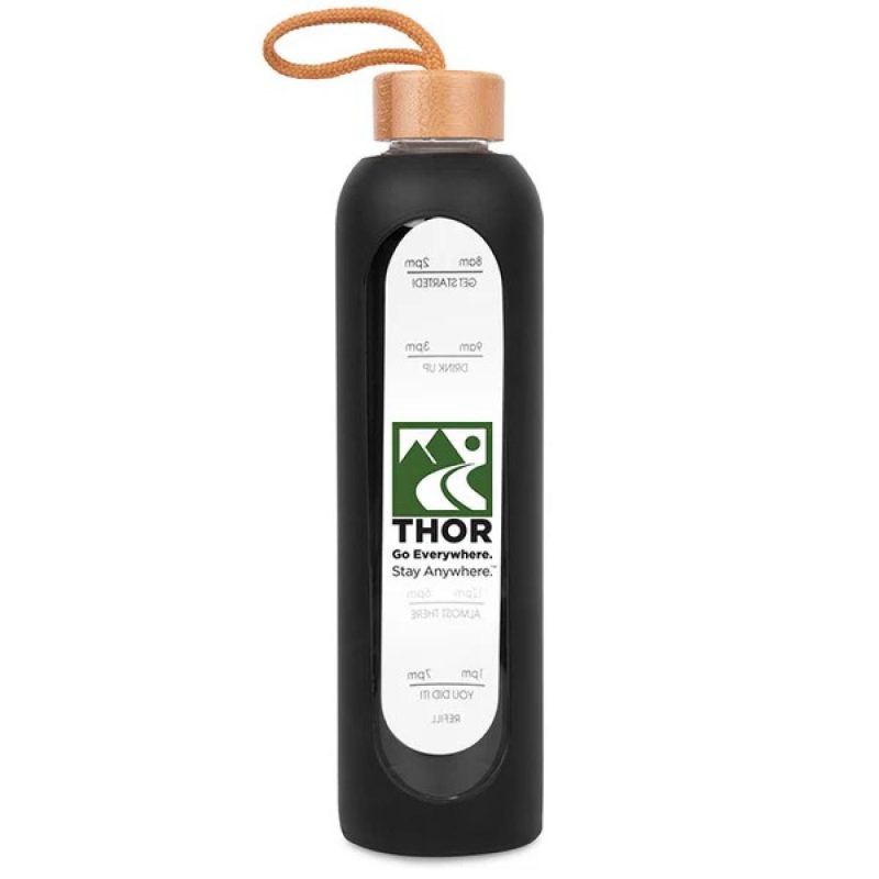 Custom 36 Oz. Arlo Glass Water Bottle - 5