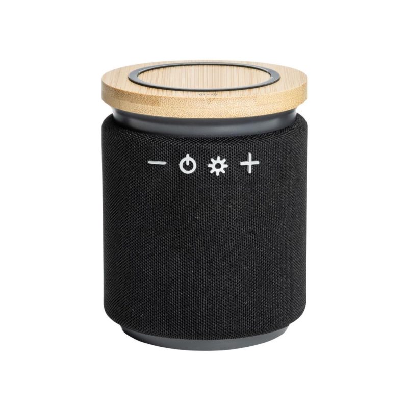 Custom Amitola Color Changing LED Speaker w/Wireless Charger - 1
