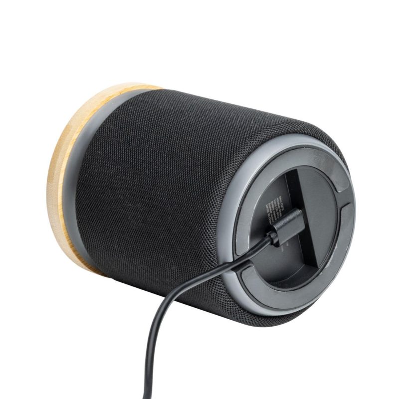 Custom Amitola Color Changing LED Speaker w/Wireless Charger - 4