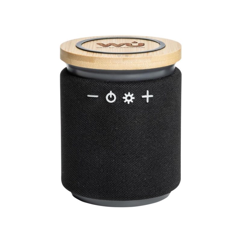 Custom Amitola Color Changing LED Speaker w/Wireless Charger