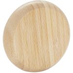 Custom FSC® 100% Bamboo Compact Mirror/Brush - 7