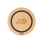 Custom Lex Bamboo Wireless Speaker w/Phone Charger - 3