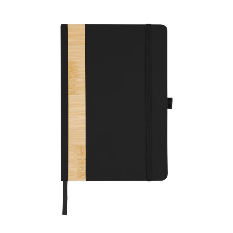 Custom Recycled Pu And Bamboo Accent Journal - 1