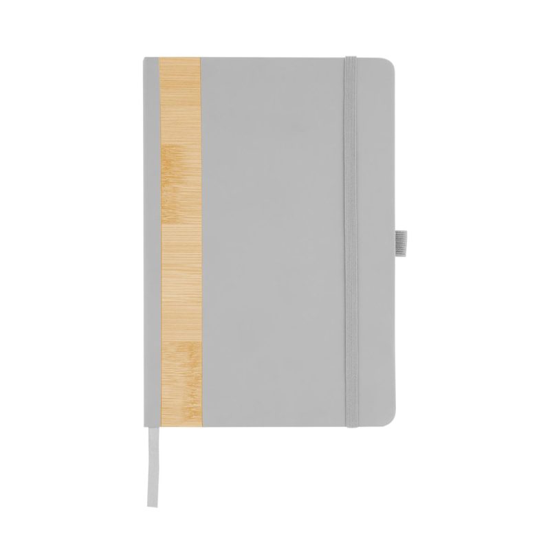 Custom Recycled Pu And Bamboo Accent Journal - 4