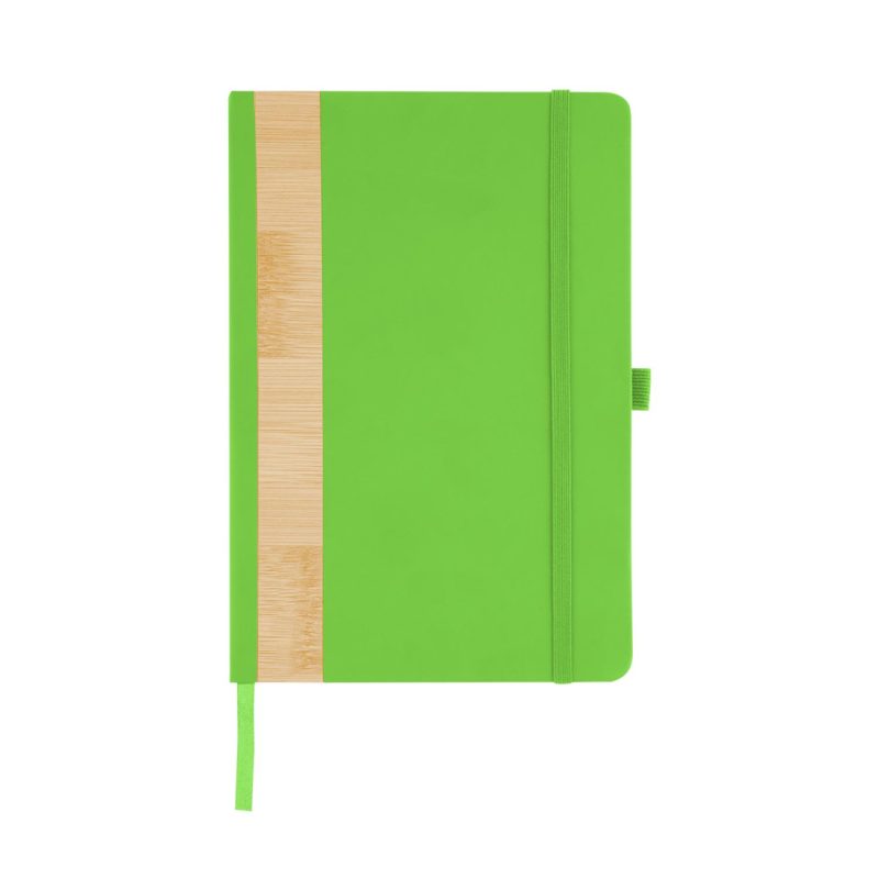 Custom Recycled Pu And Bamboo Accent Journal - 7