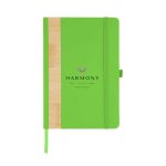 Custom Recycled Pu And Bamboo Accent Journal - 8